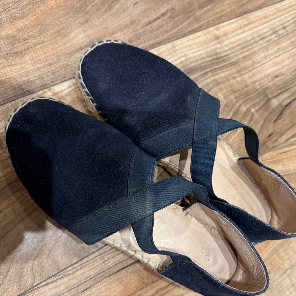 Elegant Black Espadrille Flats